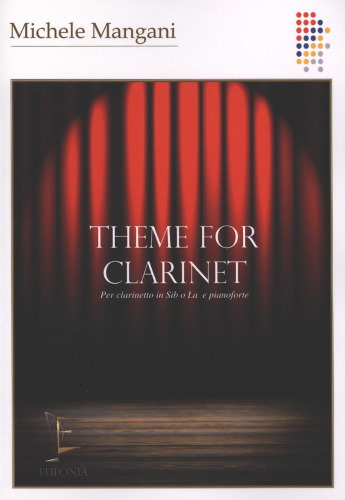 THEME for Clarinet Sheet Music Mangani Michele at June Emerson